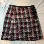 Halogen  Wool blend plaid skirt | 6P Photo 0