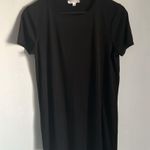 Socialite  Women’s Black Short Sleeve Jersey Mini Dress Pool Beach Resort Coverup Photo 4