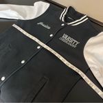 Sport-tek  Varsity Cheerleading jacket, cotton blend, snap closure, sz S Photo 11