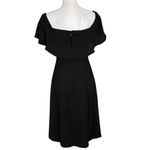 Whistles US Size 4 Ruffled Off The Shoulder Little Black Dress LBD Formal Party Photo 1