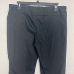 Leyla Womens Pull On Pants 12P Stretch Business Casual Dressy Office Career Chic Gray Photo 5