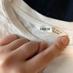 SheIn White crop top Photo 1