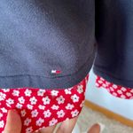 Tommy Hilfiger  Sweatshirt | Hooded | Faux Shirt Tail | Size L | EUC Photo 4