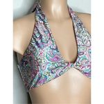 PilyQ New. PQ shimmer paisley bikini. D-cup/L-bottom. Retails $152 Photo 14