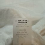 Aerie White Distressed Short Sleeve Tee with Tie Detail, 100% Cotton, Medium NWT Photo 3