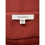 Pleione  Blouse Women Size‎ XS Orange Office Work Career Academia Anthropologie Photo 2