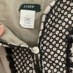 J. Crew Dress Size 8 Beige Black Fringe Linen Tank Sheath Pencil Natural Tan Photo 1