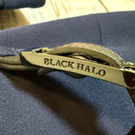 Black Halo  Midnight Blue Long Sleeve Dress Photo 4