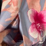 Nine West  Floral Dress Women's Size 8 Sleeveless Pink‎ Purple Blue Flowers Photo 4