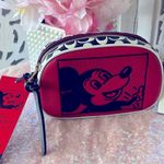 Coach DISNEY MICKEY MOUSE X KEITH HARING BADGE CAMERA CROSSBODY Photo 6