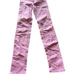 J Brand Skinny Leg Slipper Denim Jeans Women's Size 25 Pink Low Rise Medium Wash Photo 0