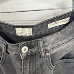 Cotton On  91 Straight Leg Jeans Black Size 4 Raw Hem Photo 1