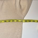 Topshop Cream Tight Knit Split Back Pullover Sweater Photo 7