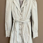 VERO MODA  Lightweight‎ Button Front Trench Khaki M Photo 0