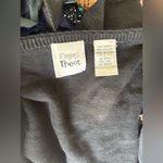 Vintage Y2K Emma Tricot Butterfly Floral Cardigan, Size Large Black Photo 3