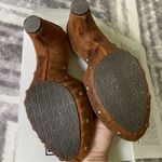 Frye  Tan Leather Women's Mules Photo 4