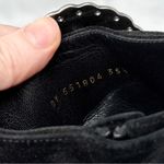 Saint Laurent Joplin Western Embellished Suede Block Heel Ankle Boots Black 35.5 Photo 10