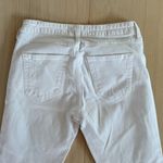 AMO Twist Sea Salt Jeans Distressed Slim Fit White Size 26 Photo 3