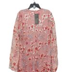 OLEG CASSINI Women Small To XL Pink Floral Sequin Lace Formal Long Gown Dress Photo 6
