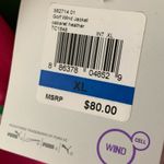 Puma  Golf Wind Jacket Cabaret Heather Bright Pink NWT Photo 2