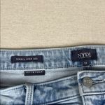 NYDJ  Light Blue Teresa cropped Wide Leg Jeans with raw hem
Size: 12 Photo 1