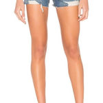 We The Free  People Sofia Distressed Denim Shorts Size 27 Photo 0