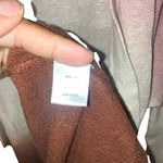 Garnet Hill  ombré open long sleeve cardigan 100% linen size small Lagenlook mini Photo 4