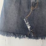 Forever 21 Distressed Denim Jean Skirt Photo 2