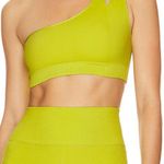 Camila Coelho NWT Revolve  Belmira Sports Bra Chartreuse Yellow size XXS/XS NEW Photo 0