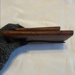 Buxton Tooled Leather Organizer Clutch Brown Preloved Photo 10