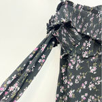 La Maison Talulah Chaleur Midi Dress In Violet Print size small Photo 5