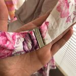 For Love & Lemons  White and Pink Floral Lucia Mini Dress Size L Photo 11