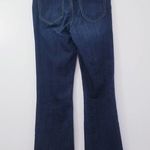 Nine West Kick Flare Jeans Raw Hem Blue Denim Photo 2