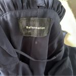 Reformation Blue Ruffled Wrap Sundress Photo 4