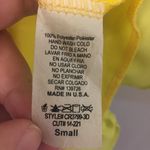 Honey Punch Chartreuse Ruffle Trim Romper Photo 9