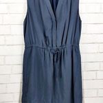Cynthia Rowley Blue Sleeveless Silk Dress Photo 0