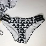Grace Karin  Black White 2 Piece Bikini, NWT, M Photo 2