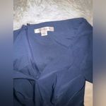 Kay Unger NWOT Belted Isolde Column Gown 3/4 sleeves Dark Midnight Size 6 Photo 3