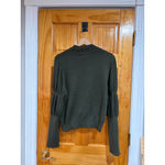 Derek Lam  Collective Women’s Olive Green Puff Sleeve Knit Sweater XL Photo 4