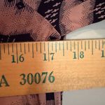 Maeve  Anthropologie Zola Bear Shift Dress Women's 4 Blush Navy Boho Hippie Retro Photo 9