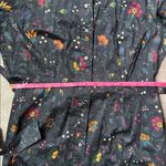 UNTUCKit Ellery Button Up Shirt Long Sleeve Floral Dress 12 Black Photo 7