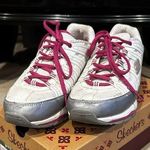 Skechers shape ups walking shoes size 7 white pink gray Photo 0
