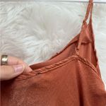 Cotton On  burnt orange cowl neck mini dress Photo 9