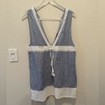 J.Crew Nautical Stripe Swimsuit Coverup Dress size XS Photo 1
