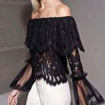 Alexis NEW Laurena Off the Shoulder Black Top Size XS Photo 0