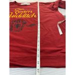 Harry Potter Team Quidditch Shirt Women XL Long Sleeve Gryffindor Stretch Maroon Photo 7