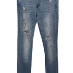 Abercrombie & Fitch Harper Low Rise Ankle Blue Denim Skinny Jeans Size 24 00 R Photo 0