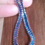 Purple Simulated Diamond Tennis Bracelet Photo 6