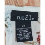 Rue 21 Women's Top Blouse Long Sleeve Ivory Floral Print Bohemian Size XS Photo 4