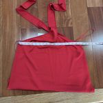 J.Crew NWT Twist Front Poplin Halter top in drapey crepe size M Photo 8